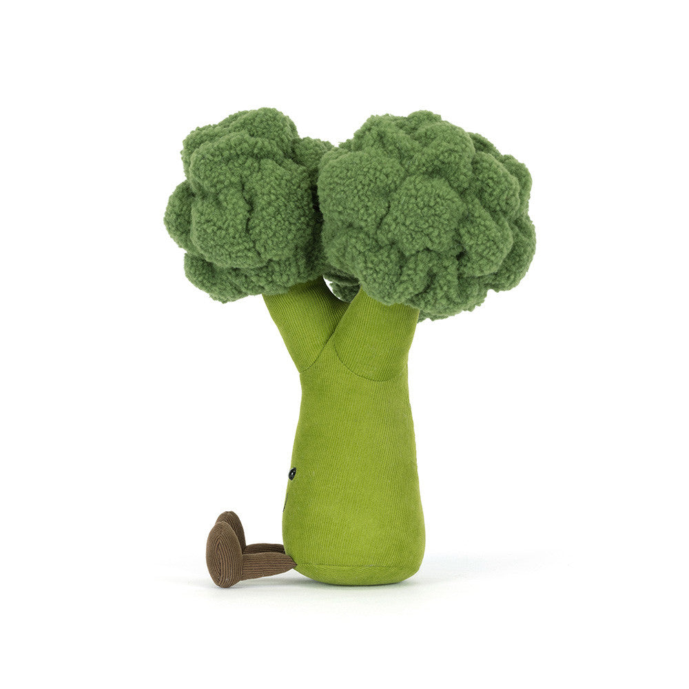 Jellycat Amuseables Broccoli – Peluche Divertente, Morbido e Originale