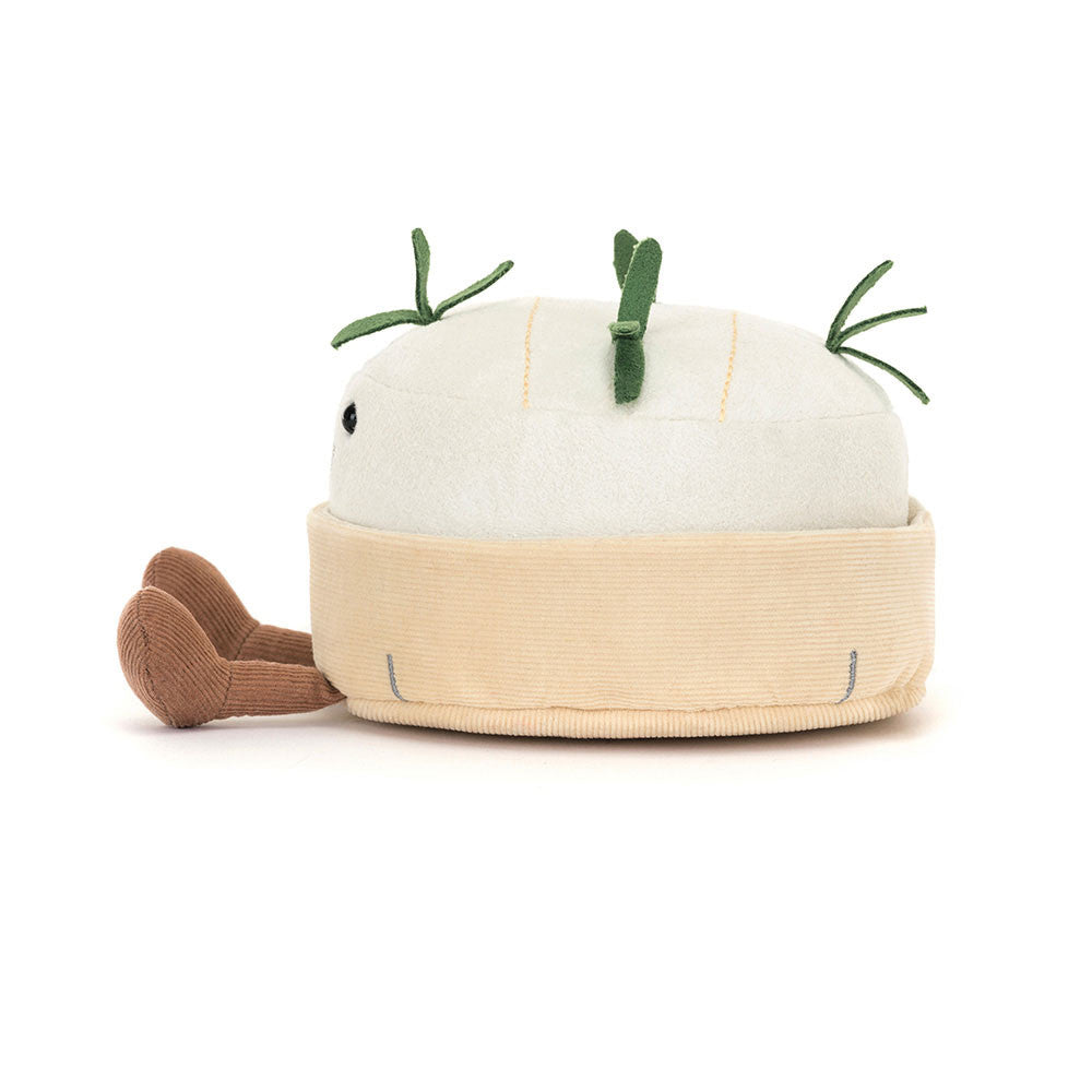 Jellycat Amuseables Camembert – Peluche Formaggio Morbido e Divertente - Apple Pie