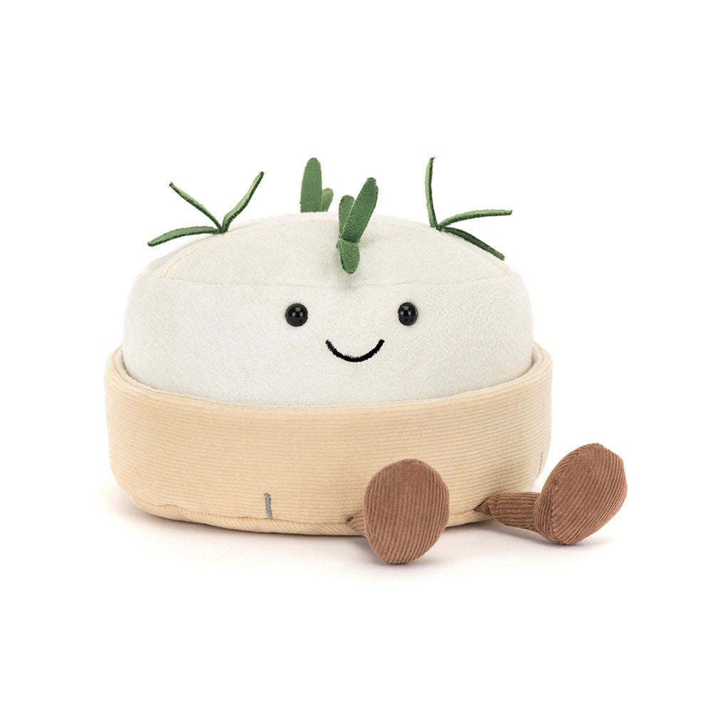 Jellycat Amuseables Camembert – Peluche Formaggio Morbido e Divertente - Apple Pie