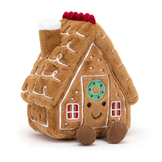 Jellycat Peluche Amuseable Casa Pan di Zenzero - Apple Pie