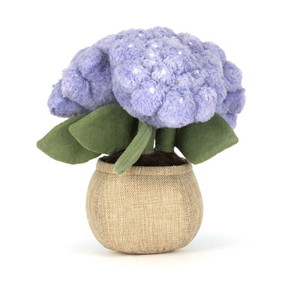 Jellycat Amuseables Hydrangea Peluche Fiore Decorativo Regalo Originale