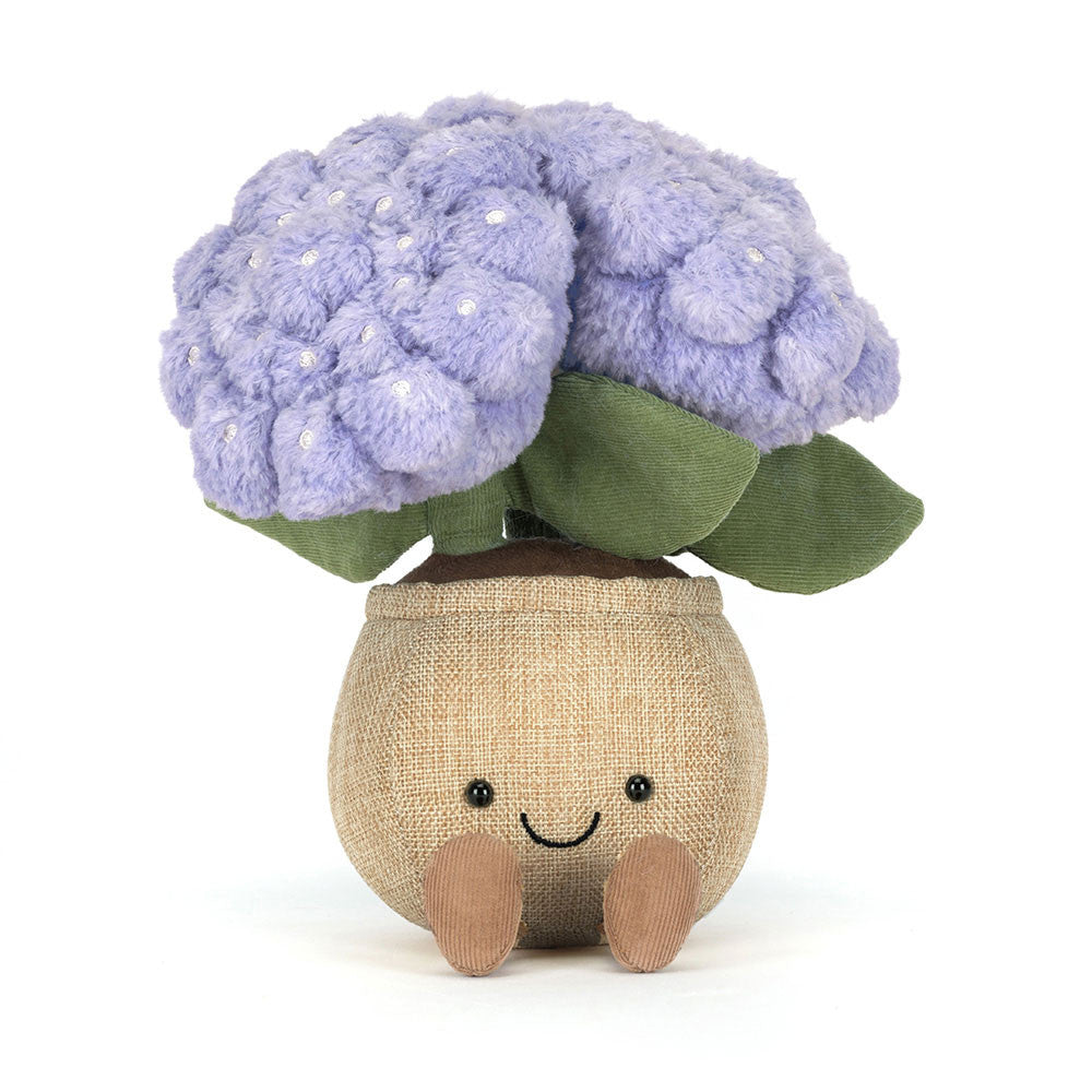 Jellycat Amuseables Hydrangea Peluche Fiore Decorativo Regalo Originale