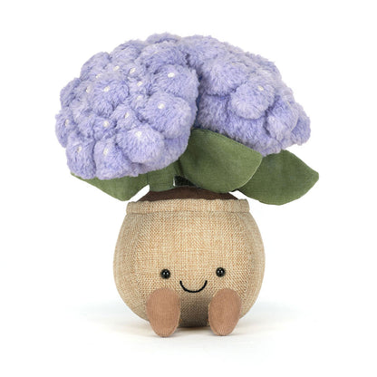 Jellycat Amuseables Hydrangea Peluche Fiore Decorativo Regalo Originale