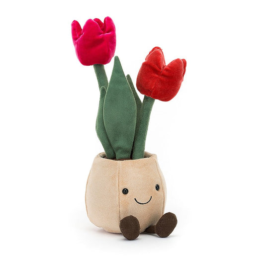 Peluche Tulipano nel vaso - I fiori d'Olanda - Apple Pie