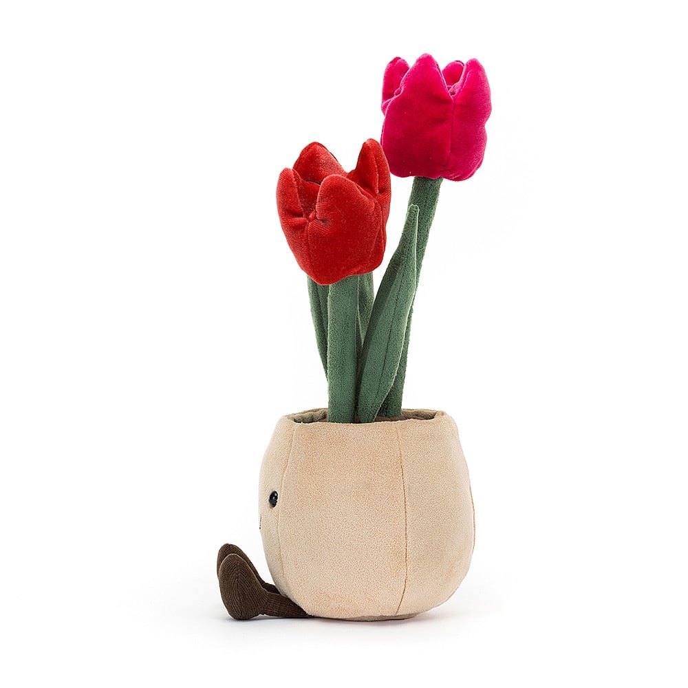 Peluche Tulipano nel vaso - I fiori d'Olanda - Apple Pie