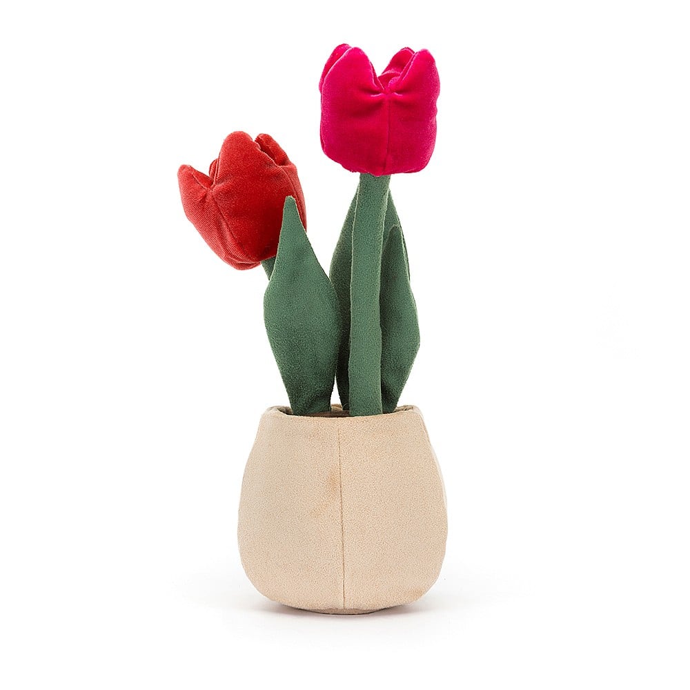 Peluche Tulipano nel vaso - I fiori d'Olanda - Apple Pie