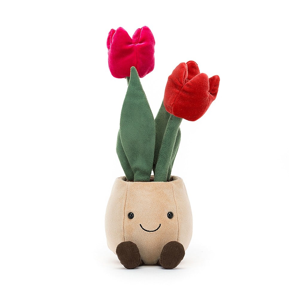 Peluche Tulipano nel vaso - I fiori d'Olanda - Apple Pie
