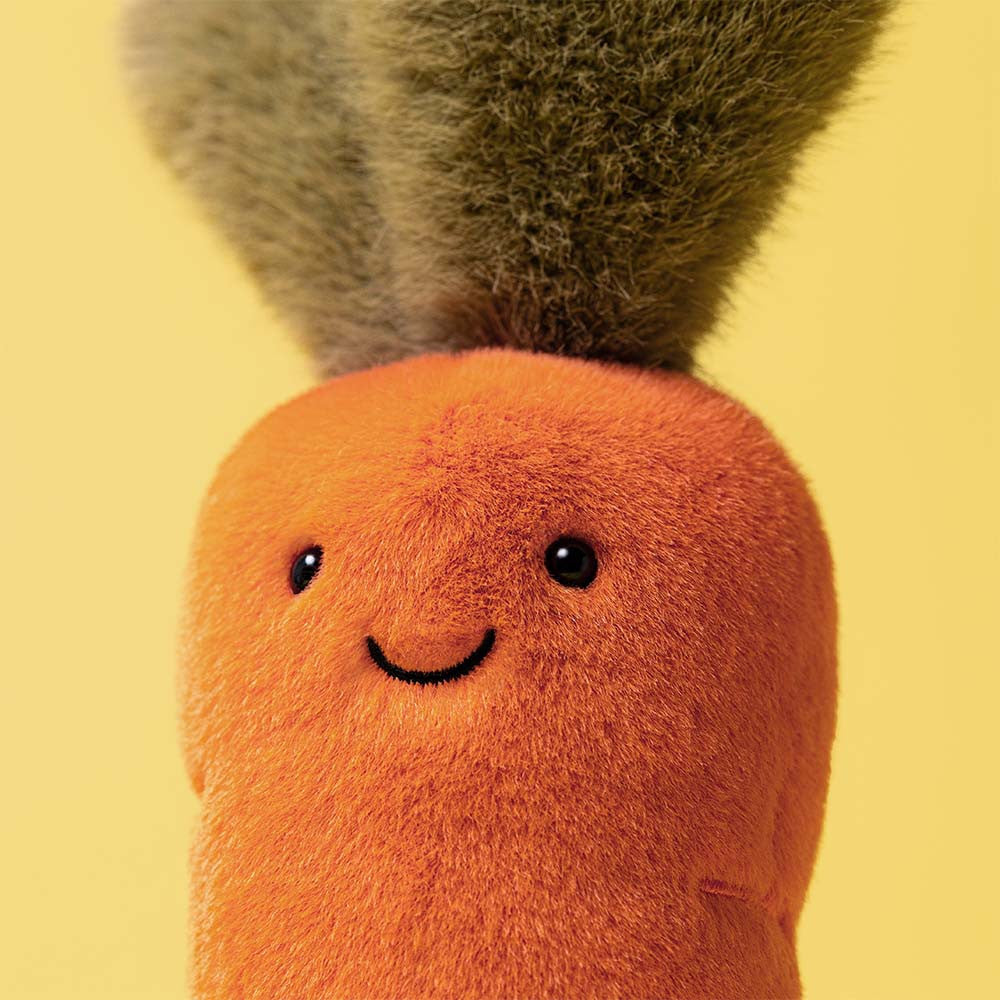 Jellycat Amuseables Carrot – Peluche Carota Morbida e Originale