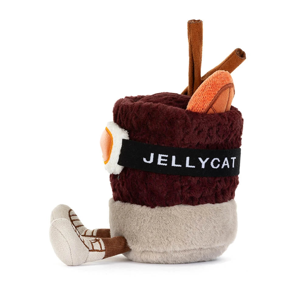 Jellycat Amuseables Mullover Spiced Drink – Bevanda Speziata Peluche IN ARRIVO