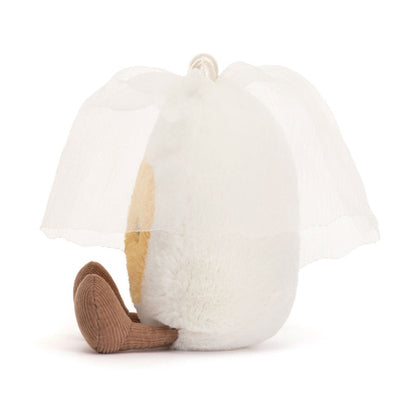 Jellycat Peluche Amuseable Uovo Sodo Sposa - piccolo 14 cm - Apple Pie