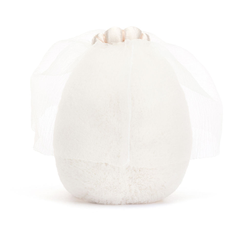 Jellycat Peluche Amuseable Uovo Sodo Sposa - piccolo 14 cm - Apple Pie