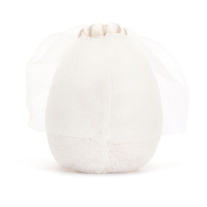 Jellycat Peluche Amuseable Uovo Sodo Sposa - piccolo 14 cm - Apple Pie