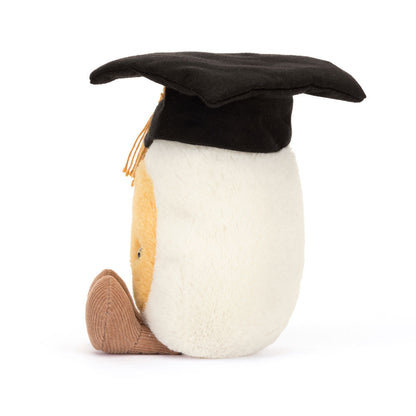 Peluche Jellycat Uovo Sodo Laureato – Regalo di Laurea Simpatico e Originale - Apple Pie