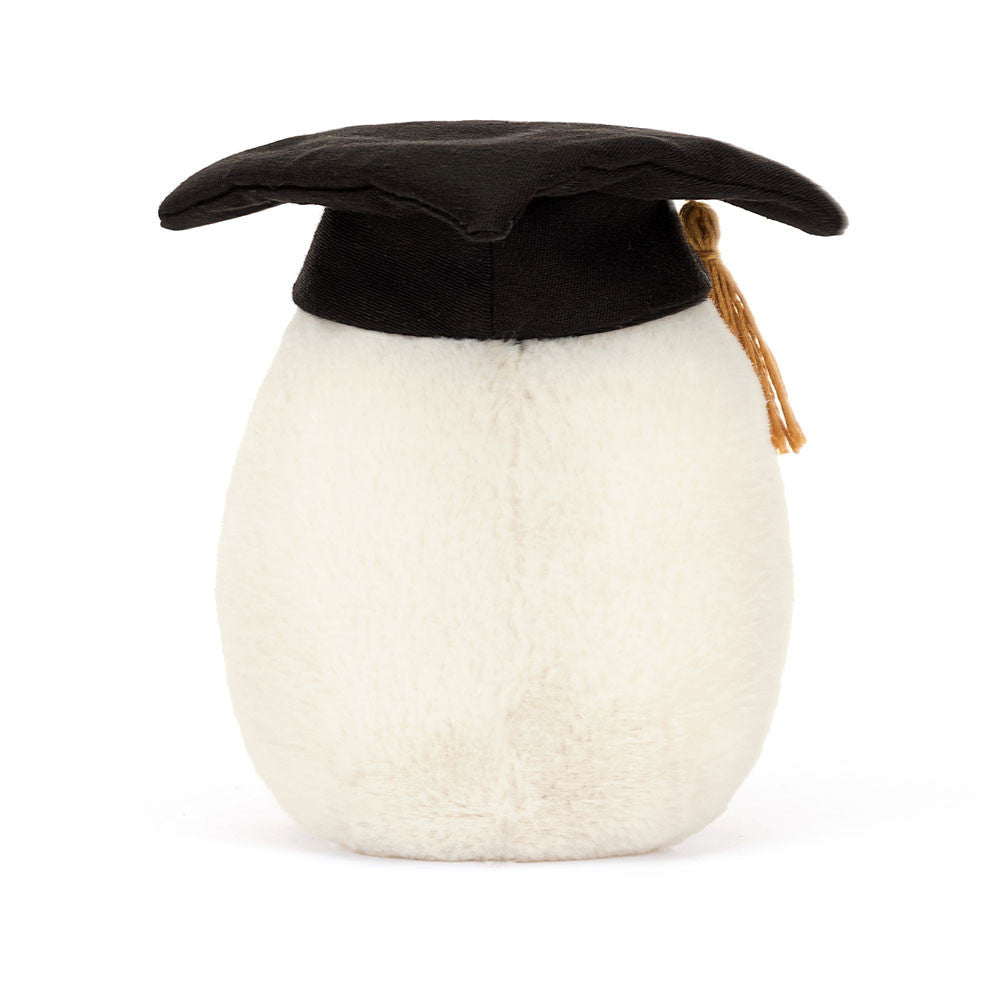 Peluche Jellycat Uovo Sodo Laureato – Regalo di Laurea Simpatico e Originale - Apple Pie