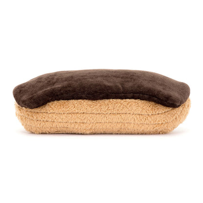 Jellycat Amuseables Étienne Éclair – Peluche Dolce Éclair al Cioccolato - Apple Pie