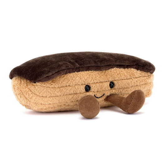 Jellycat Amuseables Étienne Éclair – Peluche Dolce Éclair al Cioccolato - Apple Pie