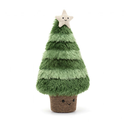 Jellycat Albero di Natale Amuseable Nordic Spruce – Peluche Natalizio con Stella - Apple Pie