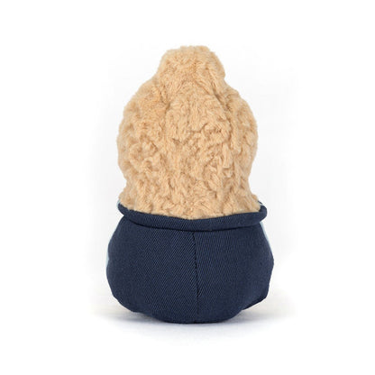 Jellycat Amuseables Peanut Star Student Peluche Arachide Divertente 15cm