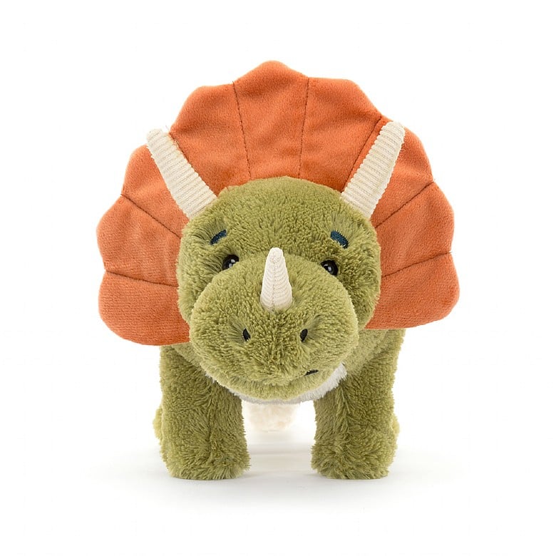 Peluche Triceratopo Archie - Un dinosauro morbidissimo - Apple Pie