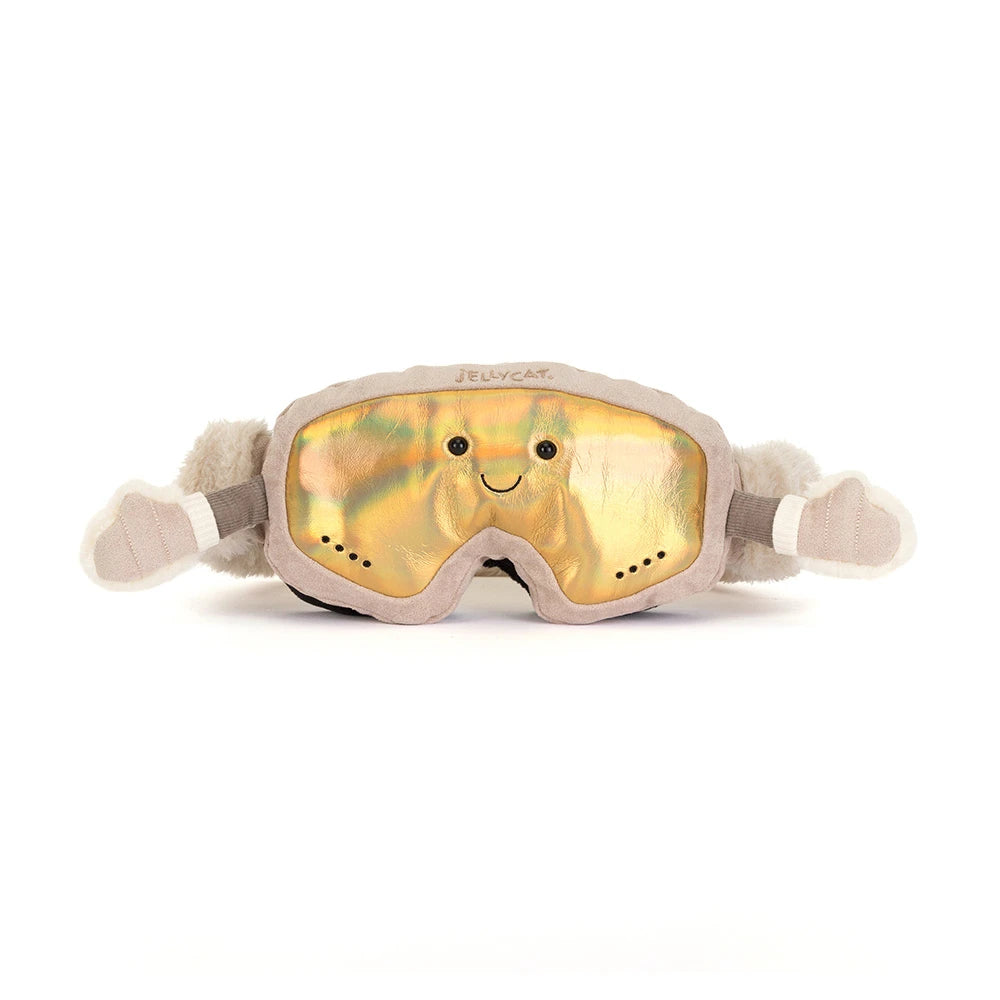 Jellycat – Amuseables Sports Ski Club Goggles Maschera da Sci Peluche
