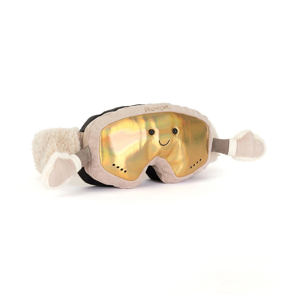 Jellycat – Amuseables Sports Ski Club Goggles Maschera da Sci Peluche