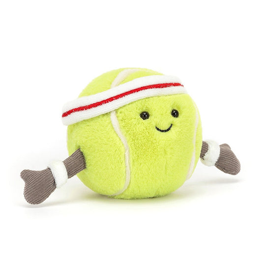 Peluche Palla da Tennis - Vuoi sfidare Jannik Sinner? - Apple Pie