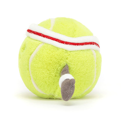 Peluche Palla da Tennis - Vuoi sfidare Jannik Sinner? - Apple Pie