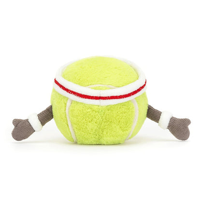 Peluche Palla da Tennis - Vuoi sfidare Jannik Sinner? - Apple Pie