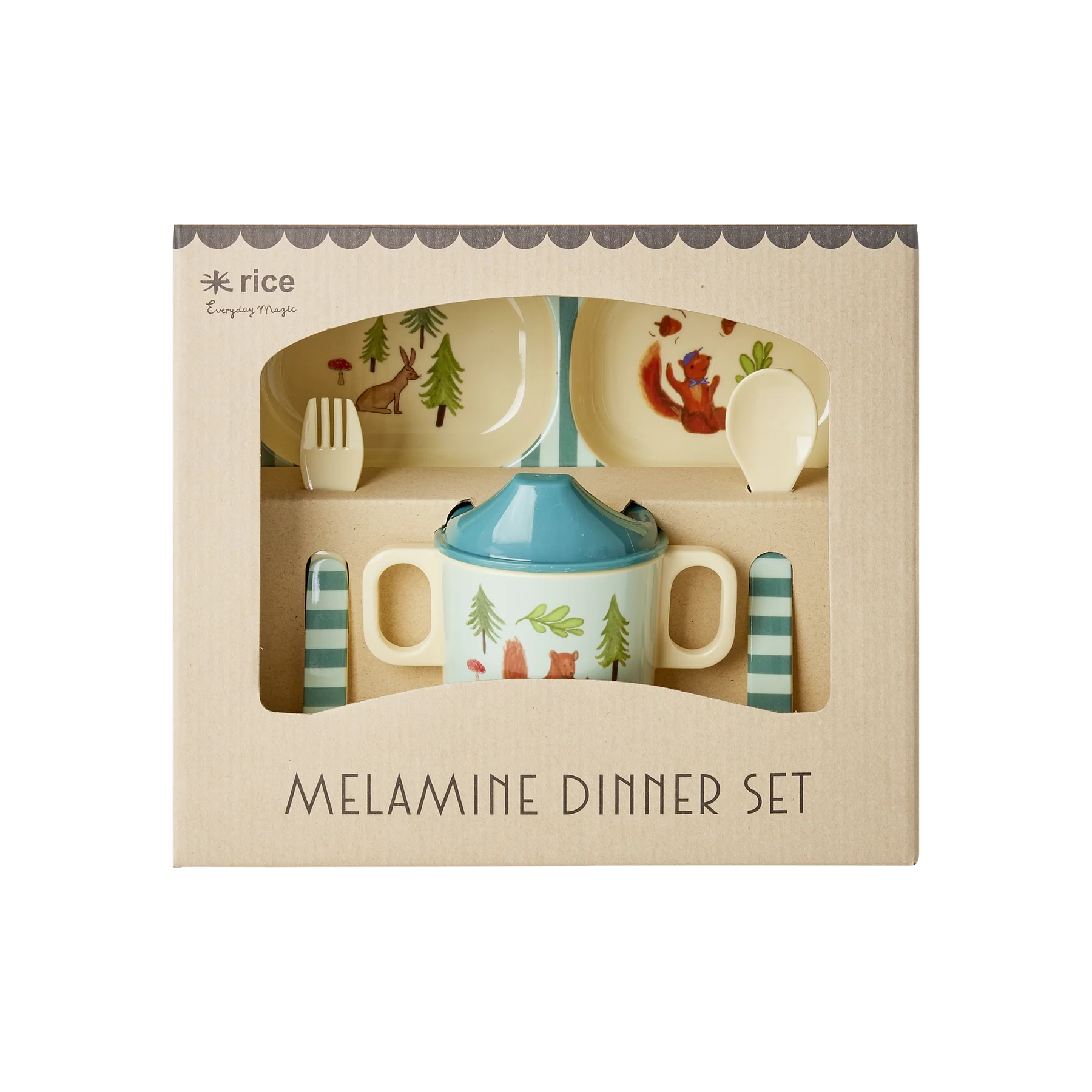 RICE Set Regalo Pappa - Blue Happy Forest IN ARRIVO - Apple Pie