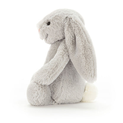 Jellycat Bashful Bunny Silver – Coniglio Argento Medio 31 cm