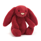 Jellycat Peluche Coniglio Bashful Luxe Scarlett - Medio 31cm - Apple Pie