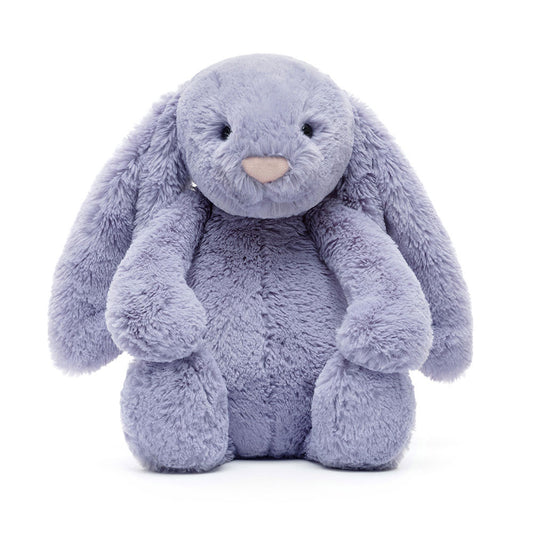 Peluche Coniglio Viola - Medio 31 cm - Apple Pie