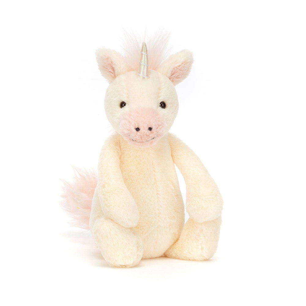 Jellycat Peluche Bashful Unicorno - Piccolo - Apple Pie