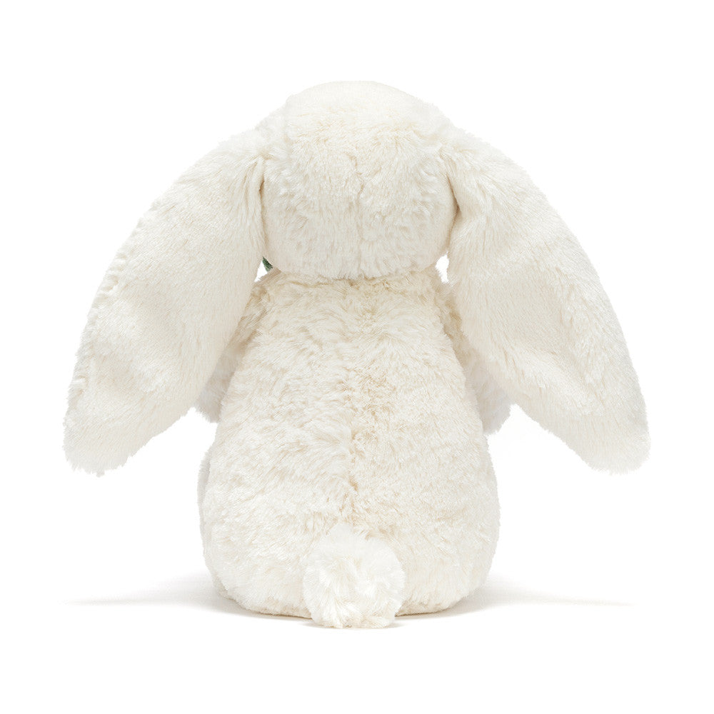Jellycat Cream Bunny with Plant Peluche Coniglietto Regalo Originale 31cm
