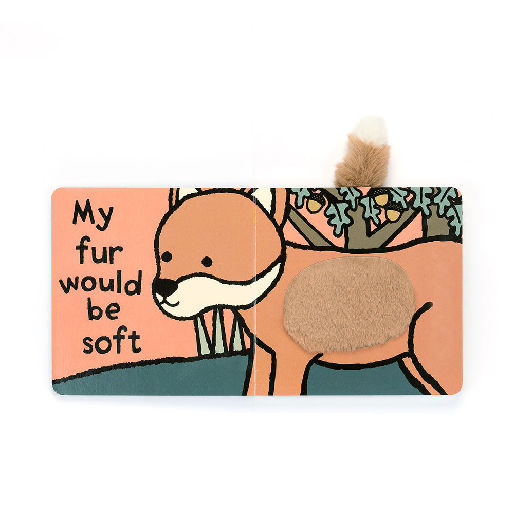 Retro libro in cartoncino Jellycat If I Were a Fox per bambini