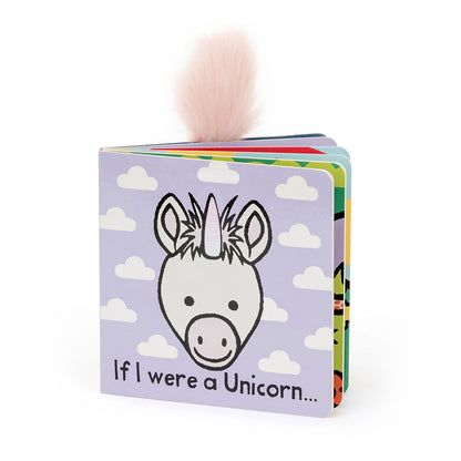 Jellycat Libro in inglese "If I were a Unicorn" - Apple Pie