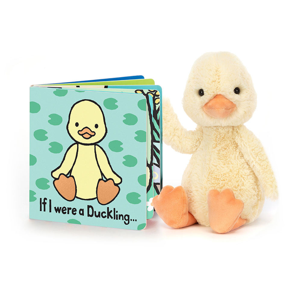 Jellycat Libro in inglese "If I were a Duckling" - Apple Pie