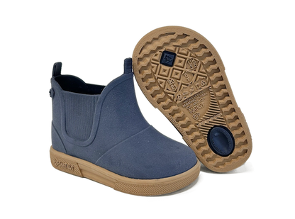 Boatilus Baby Beatly Brushed Navy/Beige – Stivaletti Pioggia Bambino