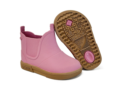Boatilus Baby Beatly Brushed Pink/Beige – Stivaletti Pioggia Bambina