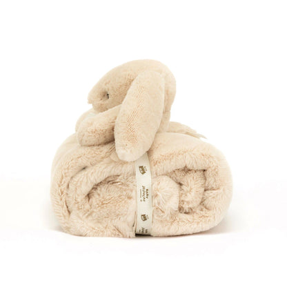 Jellycat – Bashful Luxe Bunny Blankie Willow | Copertina Coniglietto Crema
