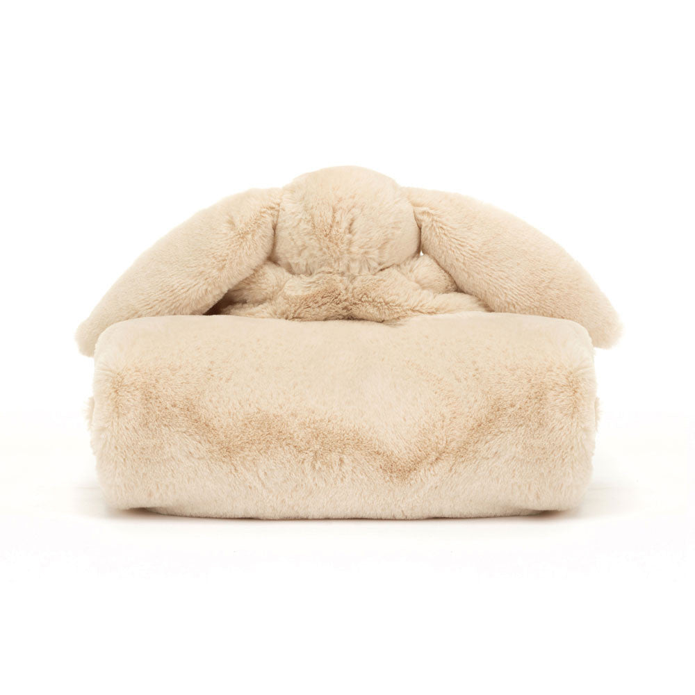 Jellycat – Bashful Luxe Bunny Blankie Willow | Copertina Coniglietto Crema