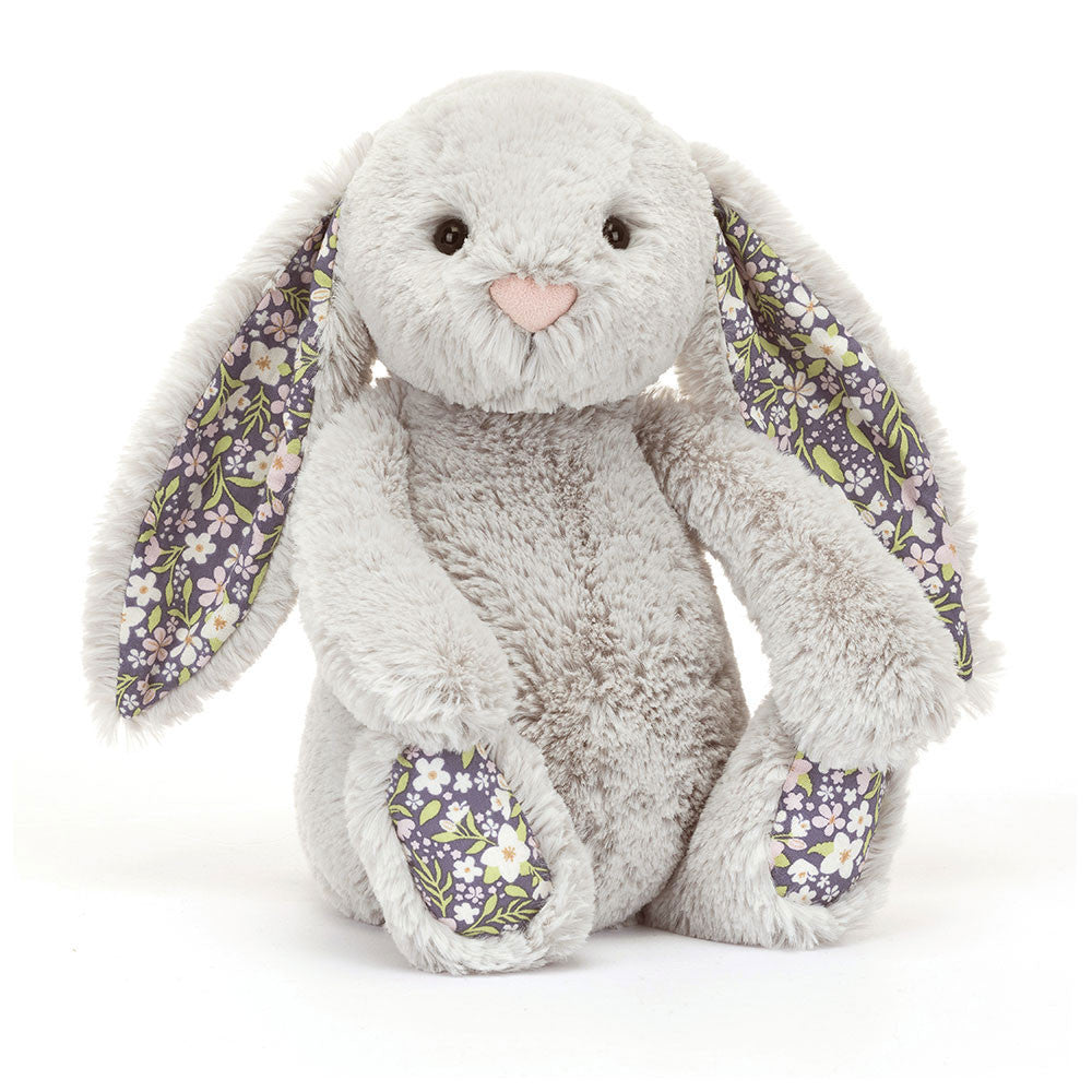 Jellycat Peluche Coniglio Blossom Bloom Argento 18cm - Apple Pie