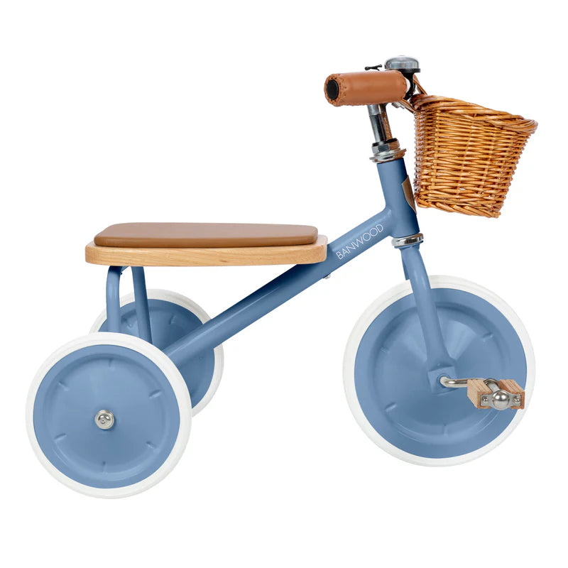 Triciclo Banwood Vintage – Per Bambini da 2 a 6 Anni (Disponibile in Vari Colori)
