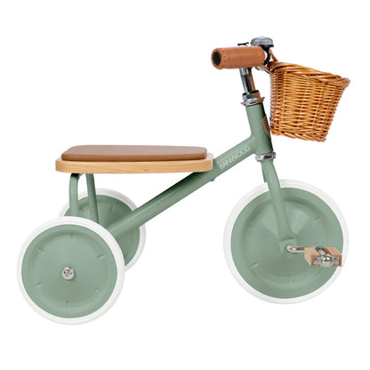 Triciclo Banwood Vintage – Per Bambini da 2 a 6 Anni (Disponibile in Vari Colori)