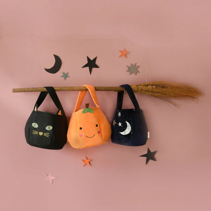 Rockahula Black Cat Bucket Bag – Borsetta Gatto Glitter per Halloween