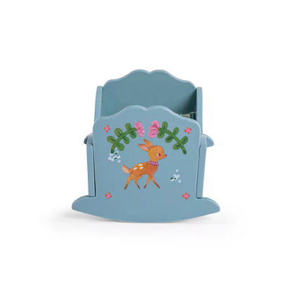 Moulin Roty – Culla in Legno con Materassino – Collezione Les Minouchkas