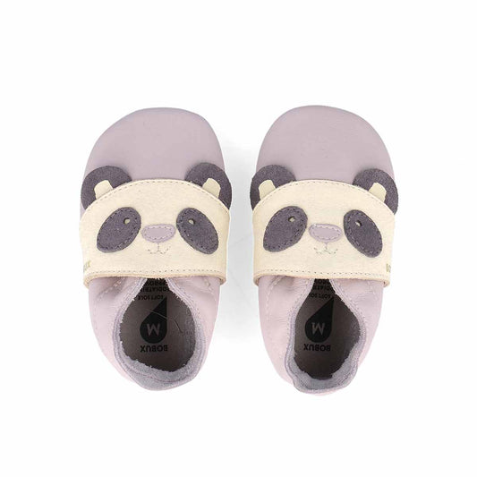 Bobux Babbucce Soft Sole - Bamboo Lilla - Apple Pie