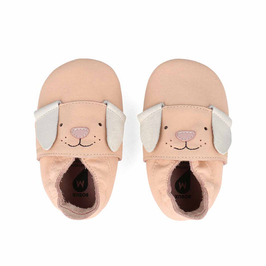 Bobux Babbucce Soft Sole - Little Pup Rose - Apple Pie