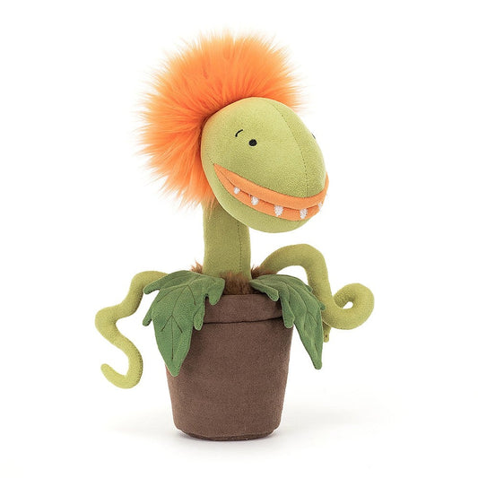 Peluche Jellycat Carniflore Tammie – Pianta Carnivora in Velluto - Apple Pie