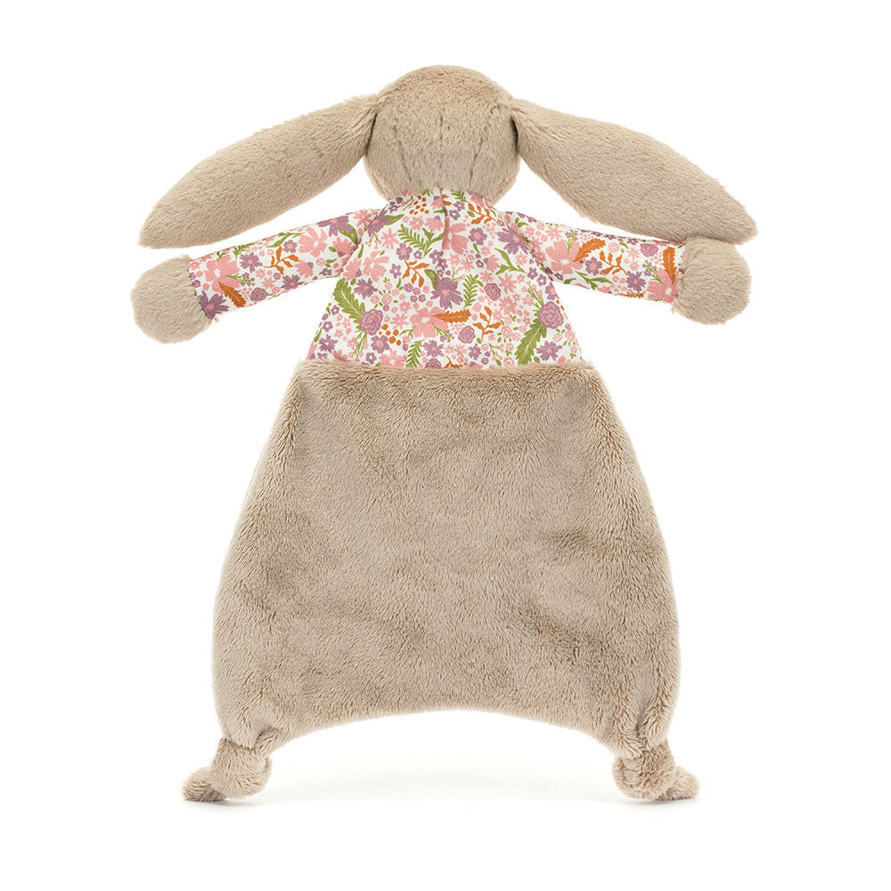 Jellycat Blossom Bunny 'Petal' – Doudou Beige Ultra Morbido per Neonati